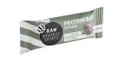 De Online Drogist Raw Organic Sports Protein Bar Cocoa 47GR aanbieding
