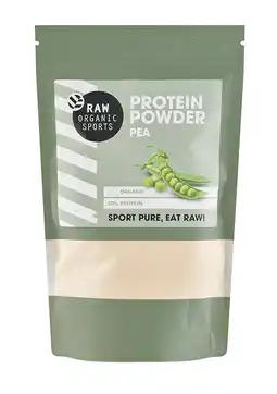 De Online Drogist Raw Organic Sports Protein Powder Pea 250GR aanbieding