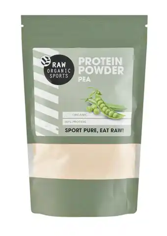 De Online Drogist Raw Organic Sports Protein Powder Pea 250GR aanbieding