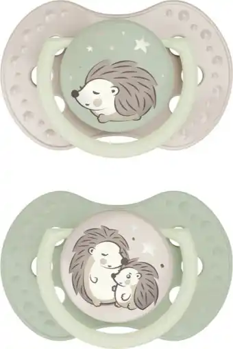 De Online Drogist Difrax Lovi Dynamische Fopspeen 6-18 Maanden 2ST aanbieding