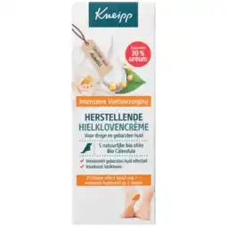 De Online Drogist Kneipp Herstellende Hielklovencrème Bio Calendula 50ML aanbieding