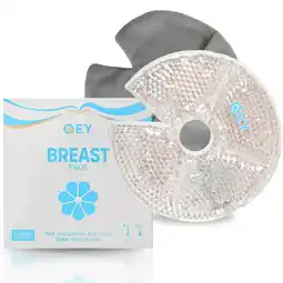 De Online Drogist Qey Breast Pads Hot/Cold 2ST aanbieding
