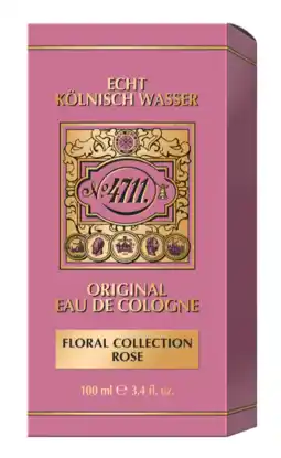 De Online Drogist 4711 Original Eau de Cologne Floral Collection Rose 100ML aanbieding