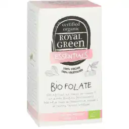De Online Drogist Royal Green Bio Folate Capsules 60VCP aanbieding