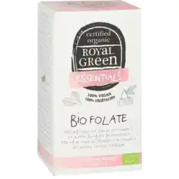 De Online Drogist Royal Green Bio Folate Capsules 60VCP aanbieding