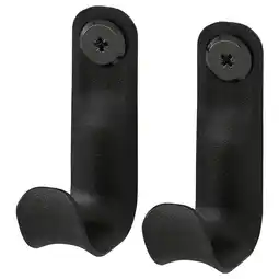 IKEA Bror Haak voor zijsteun, zwart, 7x5x3 cm 2 st aanbieding