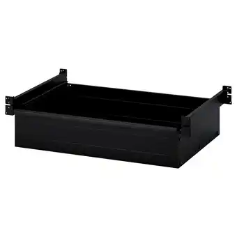 IKEA Bror Lade, zwart, 84x54 cm aanbieding