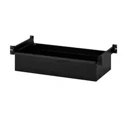 IKEA Bror Lade, zwart, 84x39 cm aanbieding