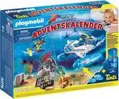 Bol.com PLAYMOBIL Christmas Adventskalender badplezier politieduikmissie - 70776 aanbieding