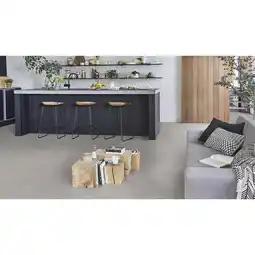 Leen Bakker PVC vloer Klik Elegance - Concrete antraciet - 2,253 m2 - Leen Bakker aanbieding