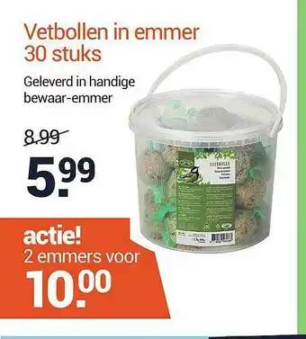 Inter Chalet Vetbollen In Emmer 30 Stuks aanbieding