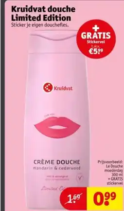 Kruidvat Kruidvat douche Limited Edition aanbieding