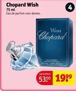 Kruidvat Chopard Wish aanbieding