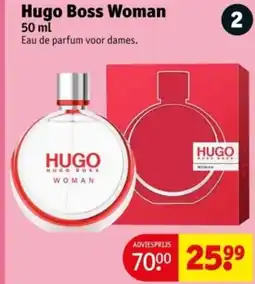 Kruidvat Hugo Boss Woman aanbieding