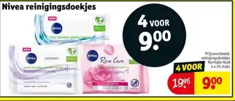 Kruidvat Nivea reinigingsdoekjes aanbieding