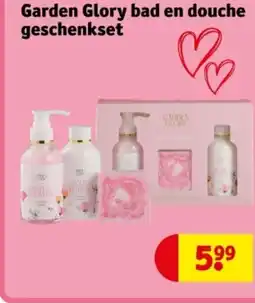 Kruidvat Garden Glory bad en douche geschenkset aanbieding