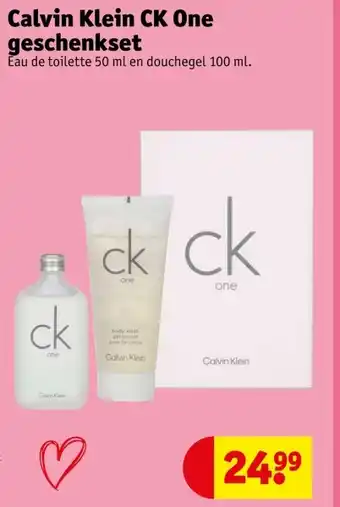 Kruidvat Calvin Klein CK One aanbieding