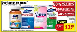 Kruidvat Davitamon en Ymea aanbieding