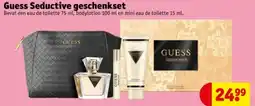 Kruidvat Guess Seductive geschenkset aanbieding