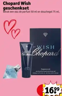 Kruidvat Chopard Wish geschenkset aanbieding