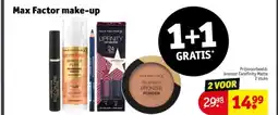 Kruidvat Max Factor make up aanbieding