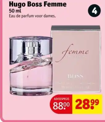 Kruidvat Hugo Boss Femme aanbieding