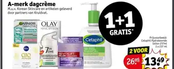 Kruidvat A-merk dagcrème aanbieding