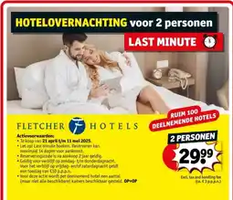 Kruidvat Fletcher hotels aanbieding