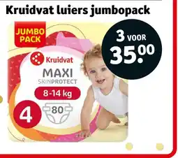 Kruidvat Kruidvat luiers jumbopack aanbieding