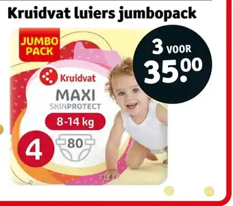 Kruidvat Kruidvat luiers jumbopack aanbieding
