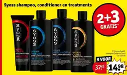 Kruidvat Syoss shampoo, conditioner en treatments aanbieding