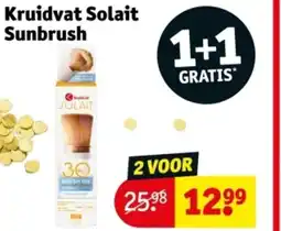 Kruidvat Kruidvat Solait Sunbrush aanbieding