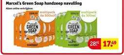 Kruidvat Marcel's Green Soap handzeep navulling aanbieding