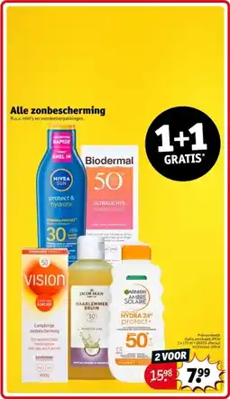 Kruidvat Alle zonbescherming aanbieding