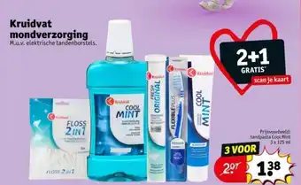 Kruidvat Kruidvat mondverzorging aanbieding
