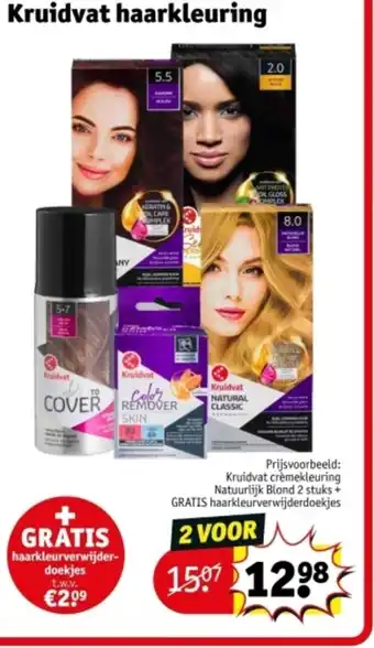 Kruidvat Kruidvat haarkleuring aanbieding