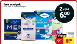 Kruidvat Tena enkelpak aanbieding
