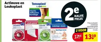 Kruidvat Actimove en Leukoplast aanbieding