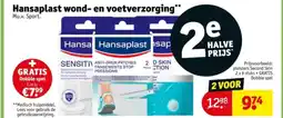 Kruidvat Hansaplast wond en voetverzorging aanbieding