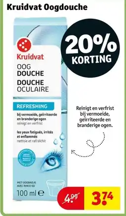 Kruidvat Kruidvat Oogdouche aanbieding
