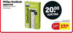 Kruidvat Philips OneBlade apparaat aanbieding
