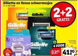 Kruidvat Gillette en Venus scheermesjes aanbieding