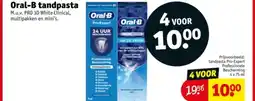 Kruidvat Oral-B tandpasta aanbieding
