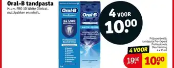 Kruidvat Oral-B tandpasta aanbieding