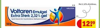 Kruidvat Voltaren Emulgel Extra Sterk 2,32% gel aanbieding