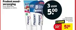 Kruidvat Prodent mondverzorging aanbieding