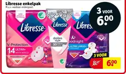 Kruidvat Libresse enkelpak aanbieding
