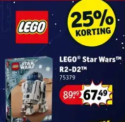 Kruidvat LEGO Star Wars R2-D2TM aanbieding