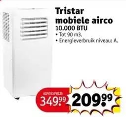 Kruidvat Tristar mobiele airco 10.000 BTU aanbieding