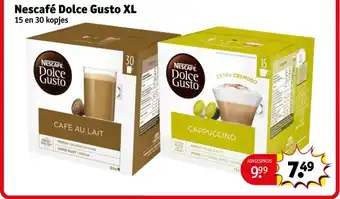Kruidvat Nescafé Dolce Gusto XL aanbieding
